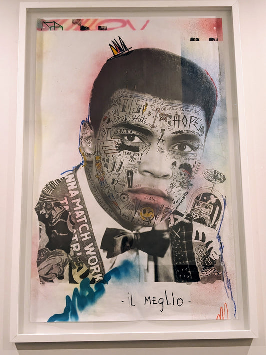 Stikki Peaches, Anonymous Canadian artist from Montreal  Mohammed Ali 'Il meglio'